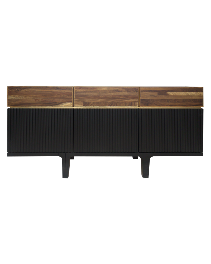 CREDENZA DARK WOOD